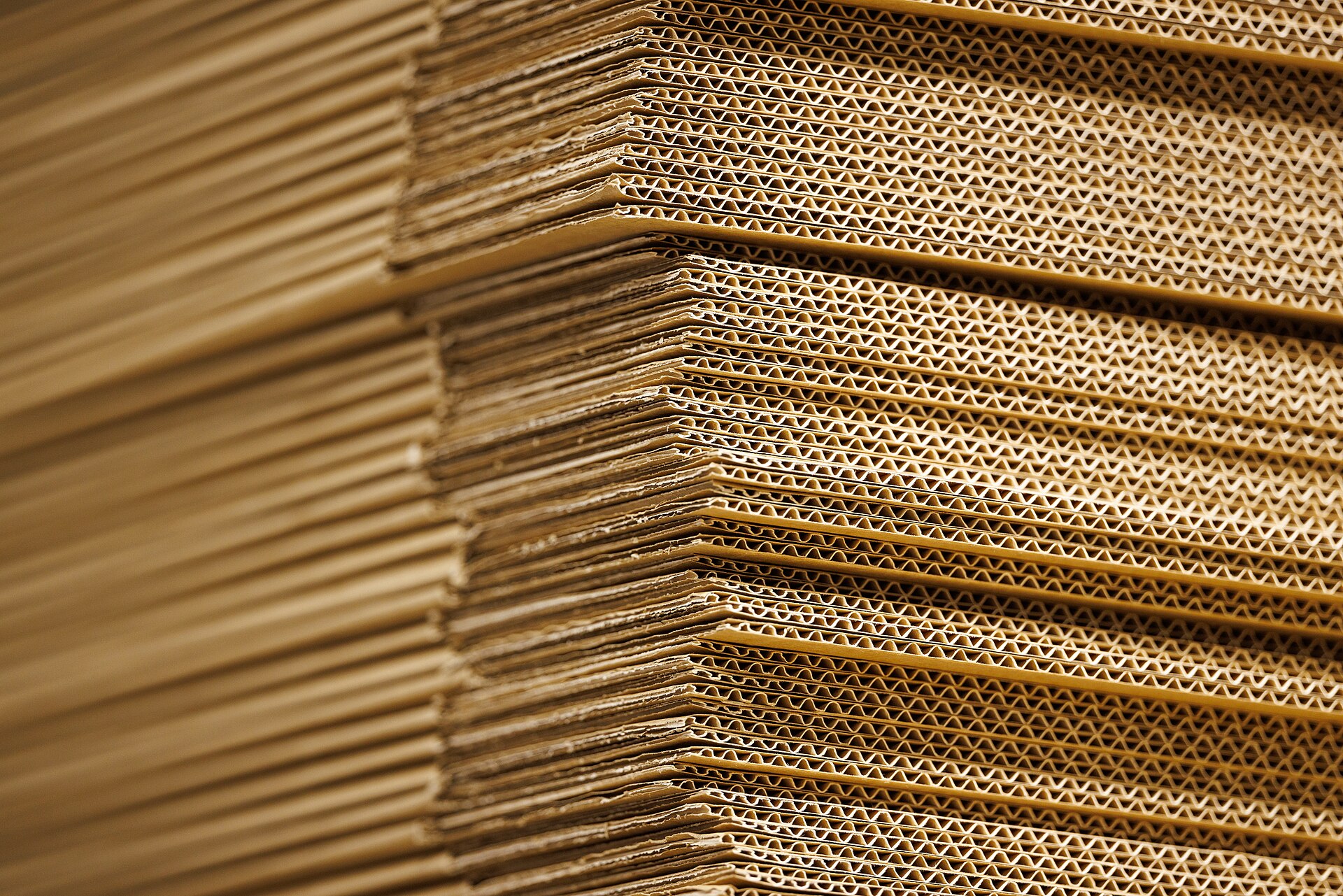 Cardboard boxes by Henry Söderlund