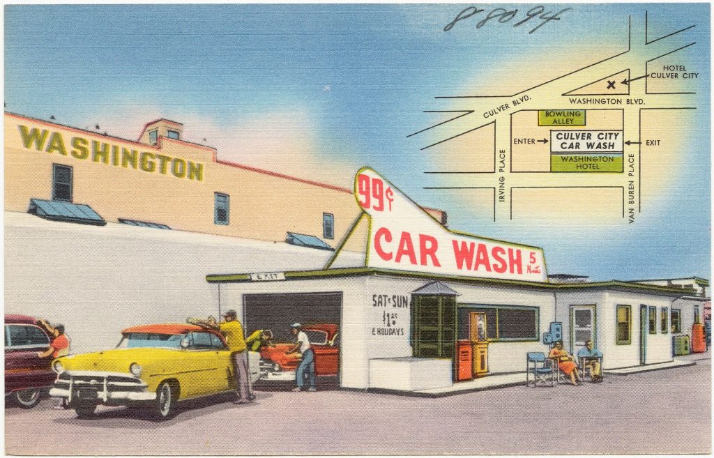 Culver City California Tichnor Brothers postcard 01