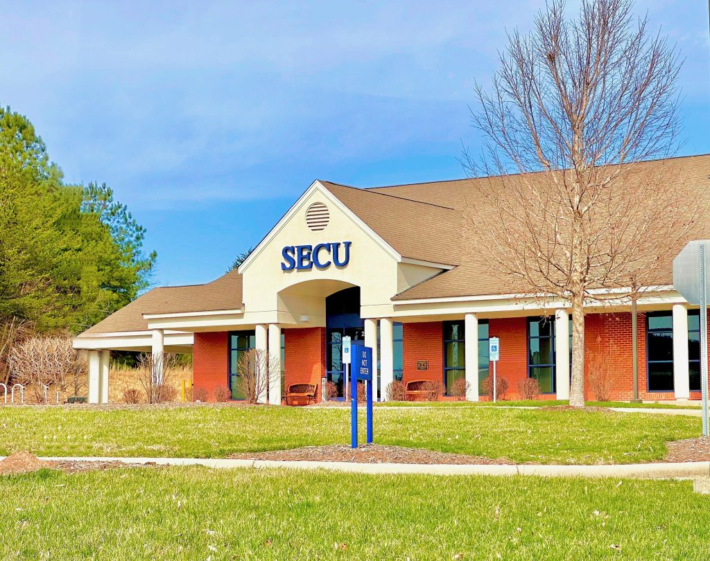 A State Employees' Credit Union branch in Hayesville, North Carolina
