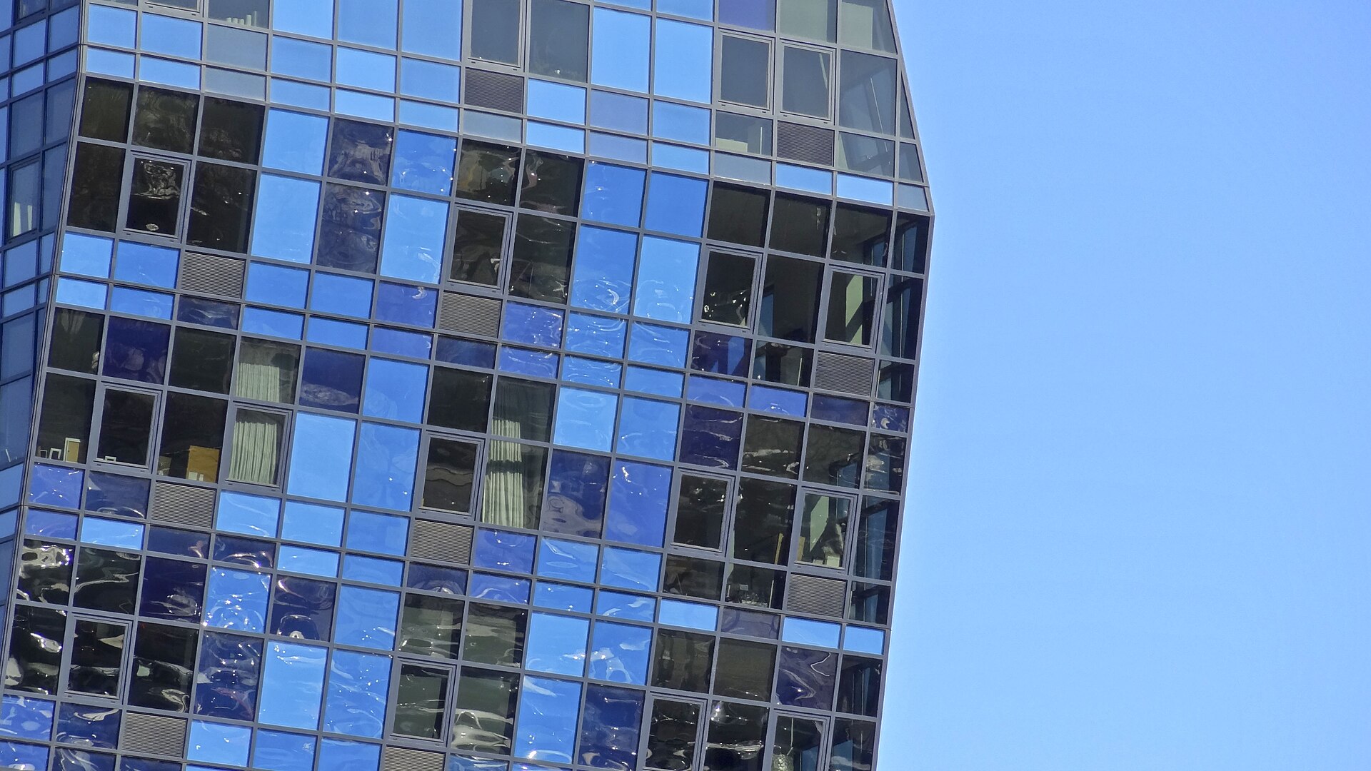 Blue Condominium Tower Detail