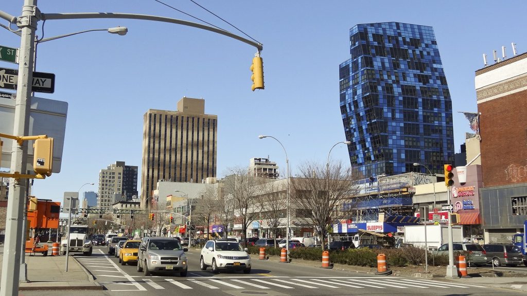 Blue Condominium Tower Neighborhood